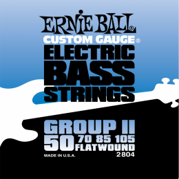 Ernie Ball 2804 струны для бас гитары Flat Wound Bass Group II (50-70-85-105) Ernie Ball 2804 струны для бас гитары Flat Wound Bass Group II (50-70-85-105)