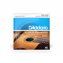 D'Addario EJ84L - комплект струн для акустической гитары 10-14-23-26-34-44