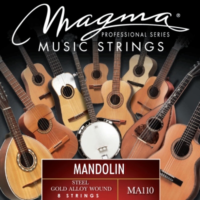 Magma Strings MA110 - Струны для мандолины, Серия: Mandolin, Калибр: , Обмотка: позолоченная. Magma Strings MA110 - Струны для мандолины, Серия: Mandolin, Калибр: , Обмотка: позолоченная.