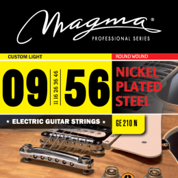 Magma Strings GE210N - Струны для 7-струнной электрогитары 9-56, Серия: Nickel Plated Steel, Калибр: 9-11-16-26-36-46-56, Обмотка: круглая, никелирова