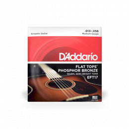 D'Addario EFT17 - комплект струн для акустической гитары 13-17-26-35-45-56
