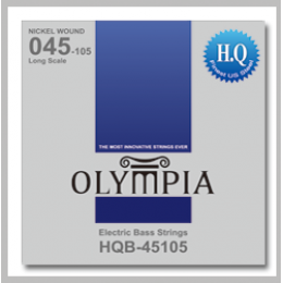 Olympia HQB45105 Струны для бас-гитары среднего натяжения, обмотка из никеля (45 - 65 - 85 - 105)