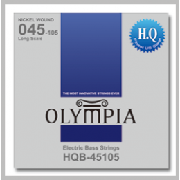 Olympia HQB45105 Струны для бас-гитары среднего натяжения, обмотка из никеля (45 - 65 - 85 - 105) Olympia HQB45105 Струны для бас-гитары среднего натяжения, обмотка из никеля (45 - 65 - 85 - 105)