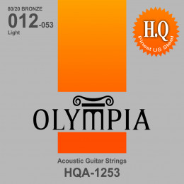 Olympia HQA1253 струны для акуст.гитары 80/20 Bronze (12-16-24w-32-42-53) Olympia HQA1253 струны для акуст.гитары 80/20 Bronze (12-16-24w-32-42-53)