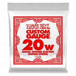 Ernie Ball 1120 струна для электро и акустических гитар. Сталь, калибр .020 Ernie Ball 1120 струна для электро и акустических гитар. Сталь, калибр .020