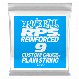 Ernie Ball 1029 струна для электро и акустических гитар. Сталь, калибр .009