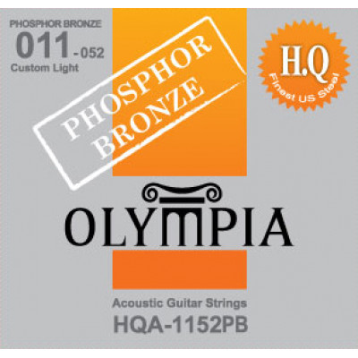Olympia HQA1152PB струны для акуст.гитары Phosphor Bronze (11-15-22w-32-42-52) Olympia HQA1152PB струны для акуст.гитары Phosphor Bronze (11-15-22w-32-42-52)