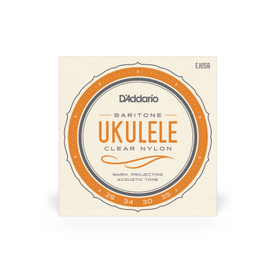D'Addario EJ65B - комплект струн для укулеле баритон 28-34-30-35