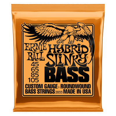 Ernie Ball 2833 струны для бас-гитары Nickel Wound Bass Hybrid Slinky (45-65-85-105) Ernie Ball 2833 струны для бас-гитары Nickel Wound Bass Hybrid Slinky (45-65-85-105)