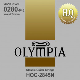 Olympia HQC2845N струны для классической гитары, чистый нейлон, нормальное натяжение, посеребренная оплетка (28-32-40-29w-35-43)