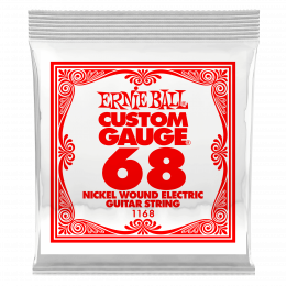 Ernie Ball 1168 струна для электро гитар. Никель. калибр .068 Ernie Ball 1168 струна для электро гитар. Никель. калибр .068