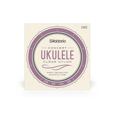 D'Addario EJ65C - комплект струн для укулеле концерт 28-32-40-28 D'Addario EJ65C - комплект струн для укулеле концерт 28-32-40-28