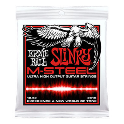 Ernie Ball 2915 струны для эл.гитары M-STEEL Skinny Top Heavy Bottom (10-13-17-30-42-52) Ernie Ball 2915 струны для эл.гитары M-STEEL Skinny Top Heavy Bottom (10-13-17-30-42-52)