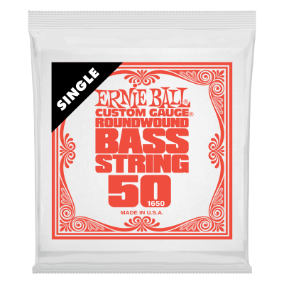 Ernie Ball 1650 струна для бас-гитар. Никель, калибр .050 Ernie Ball 1650 струна для бас-гитар. Никель, калибр .050