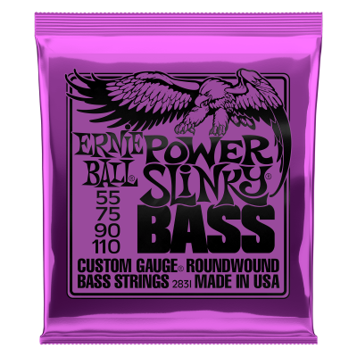 Ernie Ball 2831 струны для бас-гитары Nickel Wound Bass Power Slinky (55-75-90-110) Ernie Ball 2831 струны для бас-гитары Nickel Wound Bass Power Slinky (55-75-90-110)
