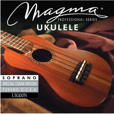 Magma Strings UK100N - Струны для укулеле сопрано гавайский строй 1-A / 2-E / 3-C / 4-G Magma Strings UK100N - Струны для укулеле сопрано гавайский строй 1-A / 2-E / 3-C / 4-G