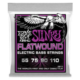 Ernie Ball 2811 струны для бас-гитары Power Slinky Flatwound Bass (55-75-90-110) Ernie Ball 2811 струны для бас-гитары Power Slinky Flatwound Bass (55-75-90-110)