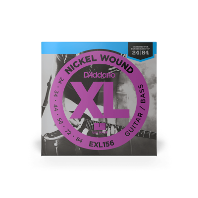 D'Addario EXL156 - комплект струн для электрогитары Fender Bass VI 24-34-44-56-72-84 D'Addario EXL156 - комплект струн для электрогитары Fender Bass VI 24-34-44-56-72-84