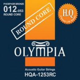 Olympia HQA1253RC струны для акустической гитары, фосфорная брозна, круглый корд, (12 - 16 - 24 - 32 - 42 - 53) Olympia HQA1253RC струны для акустической гитары, фосфорная брозна, круглый корд, (12 - 16 - 24 - 32 - 42 - 53)