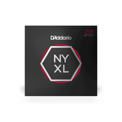 D'Addario NYXL55110 - комплект струн для бас-гитары 55-75-90-110 D'Addario NYXL55110 - комплект струн для бас-гитары 55-75-90-110