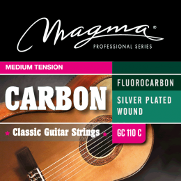 Magma Strings GC110C - Струны для классической гитары, Серия: Fluorocarbon Silver Plated Wound, Обмотка: посеребрёная, Натяжение: Medium Tension.