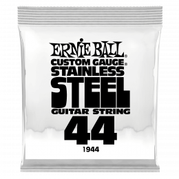 Ernie Ball 1944 струна одиночная для электрогитары, Серия Stainless Steel, Калибр: 44, Сердцевина: шестигранник; сталь, покрытая оловом, Обмотка: Ernie Ball 1944 струна одиночная для электрогитары, Серия Stainless Steel, Калибр: 44, Сердцевина: шестигранник; сталь, покрытая оловом, Обмотка: