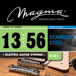 Magma Strings GE180S - Струны для электрогитары 13-56, Серия: Stainless Steel, Калибр: 13-17-26-36-46-56.