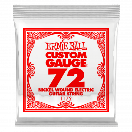 Ernie Ball 1172 струна для электро и акустических гитар. Сталь, калибр .072 Ernie Ball 1172 струна для электро и акустических гитар. Сталь, калибр .072