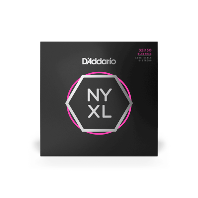 D'Addario NYXL32130 - комплект струн для 6 струнной бас-гитары 32-45-95-80-100-130 D'Addario NYXL32130 - комплект струн для 6 струнной бас-гитары 32-45-95-80-100-130