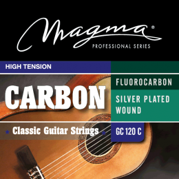 Magma Strings GC120C - Струны для классической гитары, Серия: Fluorocarbon Silver Plated Wound, Обмотка: посеребрёная, Натяжение: High Tension.