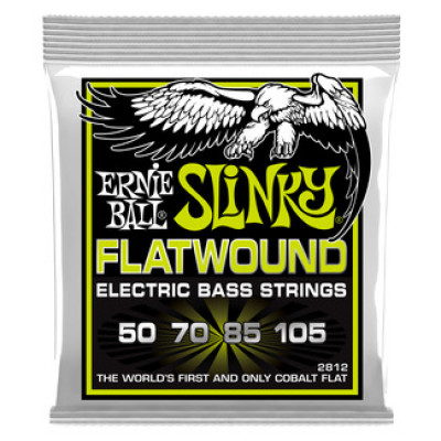 Ernie Ball 2812 струны для бас-гитары Regular Slinky Flatwound Bass (50-70-85-105) Ernie Ball 2812 струны для бас-гитары Regular Slinky Flatwound Bass (50-70-85-105)