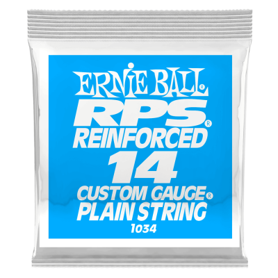 Ernie Ball 1034 струна для электро и акустических гитар. Никель, калибр .014