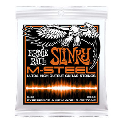 Ernie Ball 2922 струны для эл.гитары M-STEEL Hybrid Slinky (9-11-16-26-36-46)