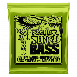 Ernie Ball 2832 струны для бас-гитары Nickel Wound Bass Regular Slinky (50-70-85-105) Ernie Ball 2832 струны для бас-гитары Nickel Wound Bass Regular Slinky (50-70-85-105)