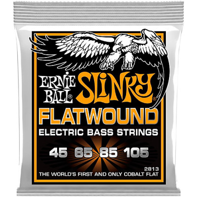 Ernie Ball 2813 струны для бас-гитары Hybrid Slinky Flatwound Bass (45-65-85-105) Ernie Ball 2813 струны для бас-гитары Hybrid Slinky Flatwound Bass (45-65-85-105)