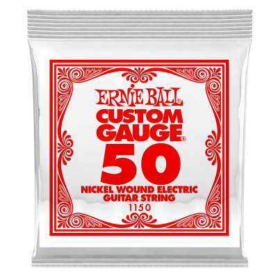Ernie Ball 1150 струна для электро и акустических гитар. Сталь, калибр .050 Ernie Ball 1150 струна для электро и акустических гитар. Сталь, калибр .050