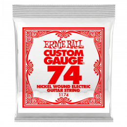 Ernie Ball 1174 струна для электро и акустических гитар. Сталь, калибр .074 Ernie Ball 1174 струна для электро и акустических гитар. Сталь, калибр .074