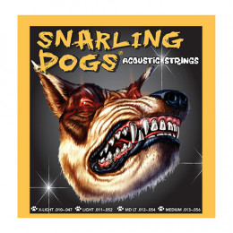 D'Andrea SDP13 - Струны для акустической гитары, Серия: Snarling Dogs, Калибр: 13 - 17 - 26 - 34 - 46 - 56, Обмотка: фосфорная бронза, Натяжение: оче