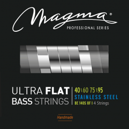 Magma Strings BE140SUF - Струны с плоской обмоткой для бас-гитары 40-95, Серия: Ultra Flat, Калибр: 40-60-75-95, Обмотка: плоская, нержавеющая сталь, Magma Strings BE140SUF - Струны с плоской обмоткой для бас-гитары 40-95, Серия: Ultra Flat, Калибр: 40-60-75-95, Обмотка: плоская, нержавеющая сталь,