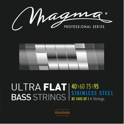 Magma Strings BE140SUF - Струны с плоской обмоткой для бас-гитары 40-95, Серия: Ultra Flat, Калибр: 40-60-75-95, Обмотка: плоская, нержавеющая сталь, Magma Strings BE140SUF - Струны с плоской обмоткой для бас-гитары 40-95, Серия: Ultra Flat, Калибр: 40-60-75-95, Обмотка: плоская, нержавеющая сталь,