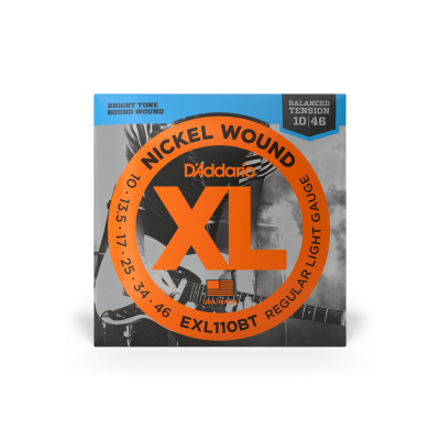 D'Addario EXL110BT - комплект струн для электрогитары 10-13.5-17-25-34-46 D'Addario EXL110BT - комплект струн для электрогитары 10-13.5-17-25-34-46