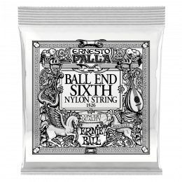 Ernie Ball 1526 6я струна для классической гитары.золотая оплётка, шарик, калибр .042 Ernie Ball 1526 6я струна для классической гитары.золотая оплётка, шарик, калибр .042