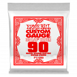 Ernie Ball 11090 струна для бас-гитар, Никель, удлиненная мензура, калибр .090 Ernie Ball 11090 струна для бас-гитар, Никель, удлиненная мензура, калибр .090