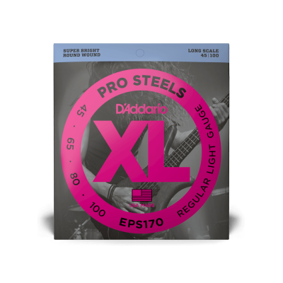 D'addario EPS170 - струны для 4 струнной бас-гитары ( 45 - 100 ) сталь D'addario EPS170 - струны для 4 струнной бас-гитары ( 45 - 100 ) сталь