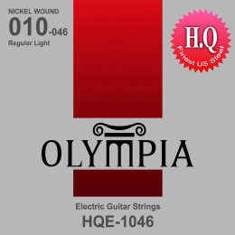 Olympia HQE1046 струны для эл.гитары Nickel Wound HQ (10-13-17-26w-36-46)