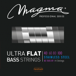 Magma Strings BE150SUF - Струны с плоской обмоткой для бас-гитары 40-100, Серия: Ultra Flat, Калибр: 40-60-80-100, Обмотка: плоская, нержавеющая сталь Magma Strings BE150SUF - Струны с плоской обмоткой для бас-гитары 40-100, Серия: Ultra Flat, Калибр: 40-60-80-100, Обмотка: плоская, нержавеющая сталь