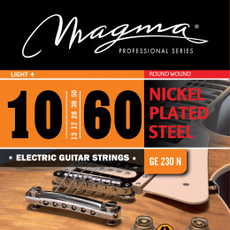 Magma Strings GE230N - Струны для 7-струнной электрогитары 10-60, Серия: Nickel Plated Steel, Калибр: 10-13-17-28-38-50-60, Обмотка: круглая, никелиро
