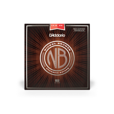 D'Addario NB13556BT - комплект струн для акустической гитары 13.5-18-24-32-42-56 D'Addario NB13556BT - комплект струн для акустической гитары 13.5-18-24-32-42-56