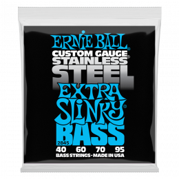 Ernie Ball 2845 струны для бас-гитары Stainless Steel Bass Extra Slinky (40-60-70-95) Ernie Ball 2845 струны для бас-гитары Stainless Steel Bass Extra Slinky (40-60-70-95)