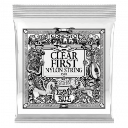 Ernie Ball 1501 1я струна для классической гитары. Нейлон, калибр .028 Ernie Ball 1501 1я струна для классической гитары. Нейлон, калибр .028